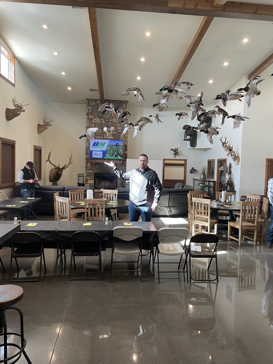 sean_nettleton's tweet photo. Talk about a sweet location for a @bw_fusion grower meeting with @CorrectionAg ! I like Kansas!! https://t.co/YdLW3fTFOF