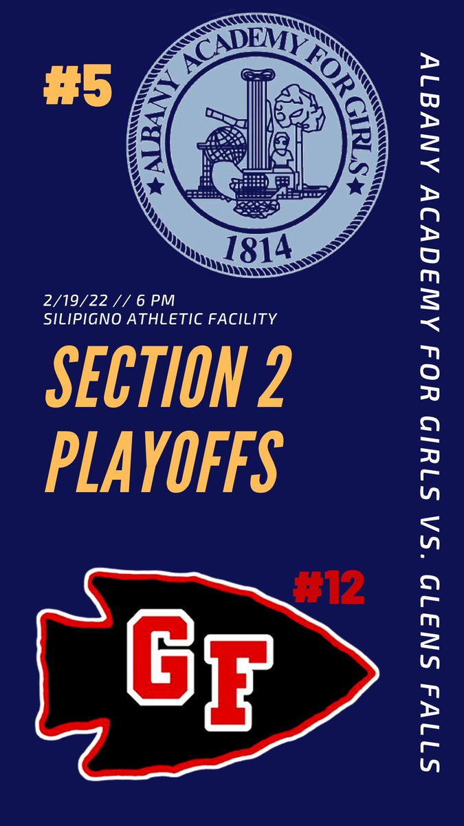 Round 1 Section 2 Playoffs 
Saturday @  The Albany Academies
