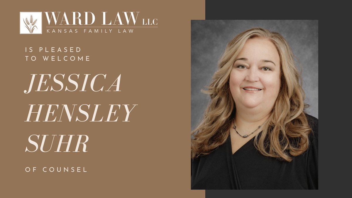 Ward Law LLC is pleased to welcome Jessica Hensley Suhr to our firm. Learn more about Jessica, her role at Ward Law and her dedication to the Wichita community: ow.ly/ouOF50HTYmP