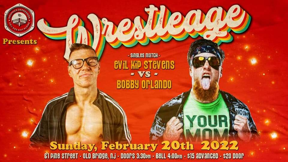 iamevilkip's tweet photo. So we meet again @TheBobbyOrlando, this time at @OperationDD.
Let's get something straight: you're not my mom, you're not a goat, and you're not doing any sick tricks on Sunday.
Also, I hate you. 
#wrestling #WrestlingCommunity #WrestlingTwitter #dropkickdepression #EvilKip https://t.co/issDAbmR1D