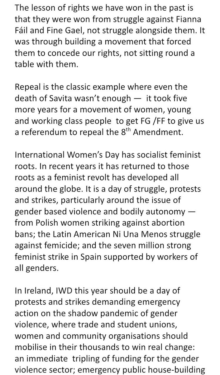 RosaSocFem's tweet photo. #InternationalWomensDay #nowomanleftbehind #OutOfTheShadows #OntoTheStreets @RuthCoppingerSP https://t.co/fzHR1U48vv
