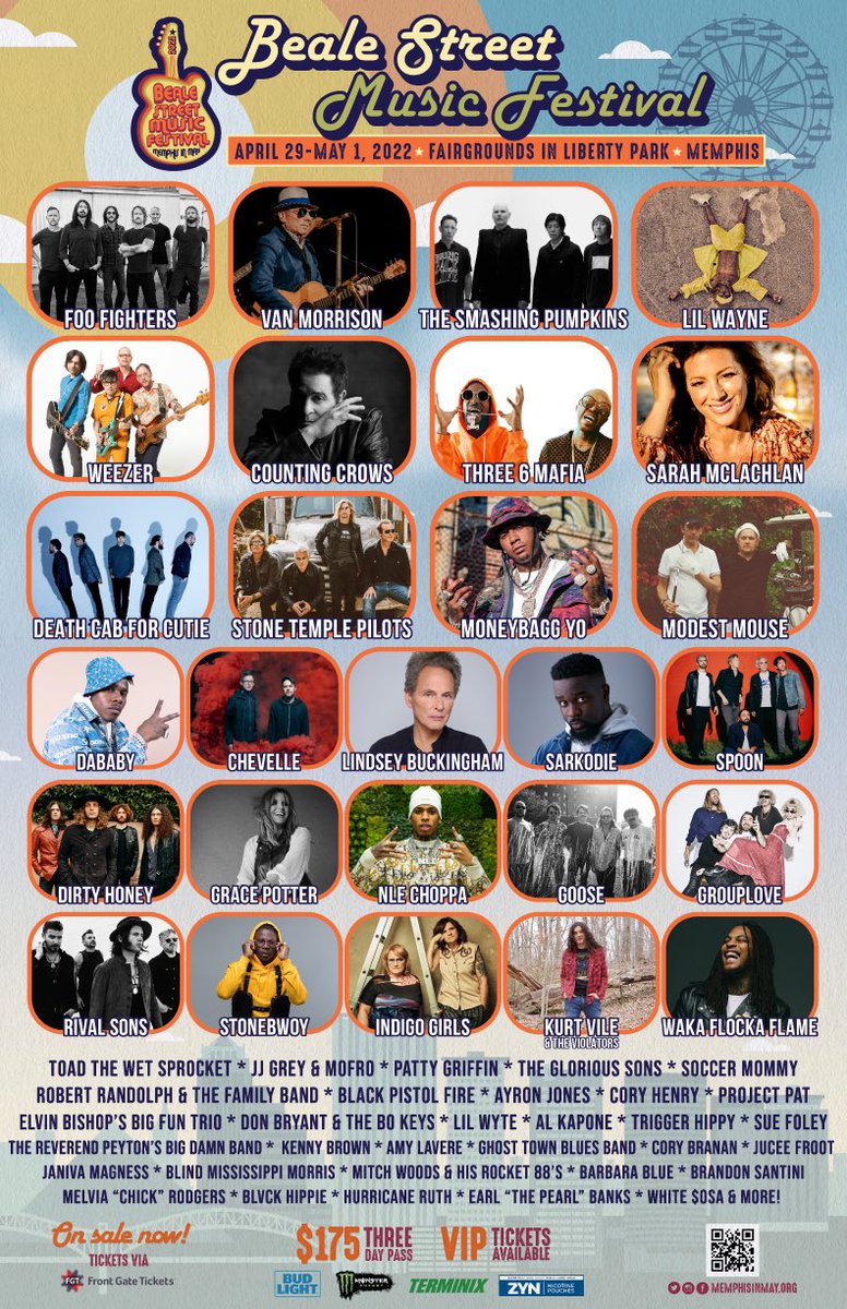 SP will be playing <a href="/BealeStMusicFes/">Beale Street Music Festival</a> #BSMF22 April 29 – May 1