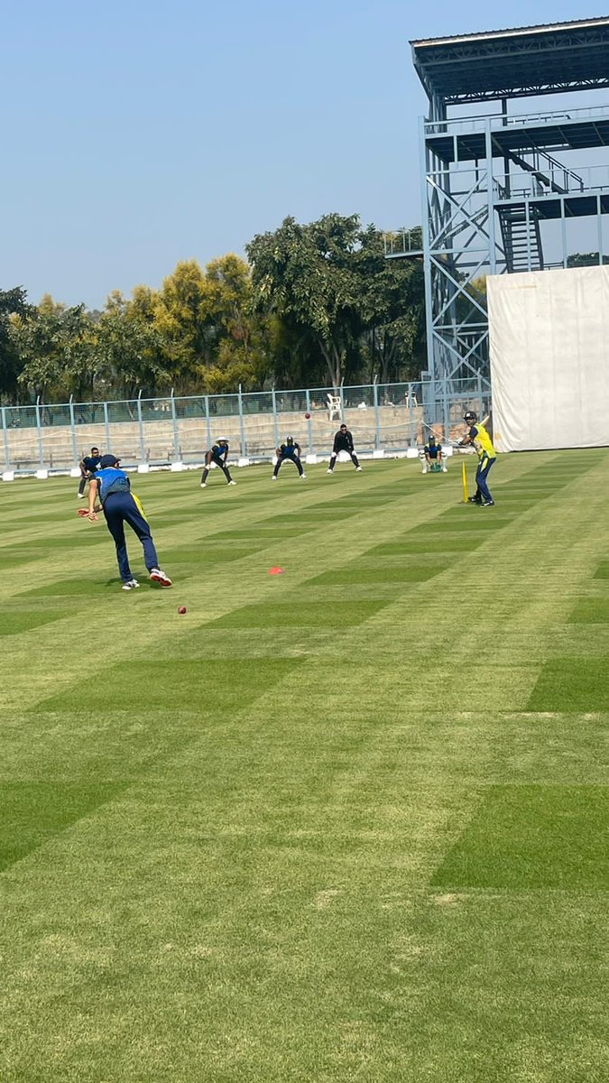 ajratra's tweet photo. Assam Team ready to go 🏏 🏏🏏
Keep pouring your good wishes n blessings !!
#AjayRatra #Coach #AssamTeam #RanjiTrophy #Preparations #ASSAMvsMAHARASHTRA #LahliCricketStadium https://t.co/sf392pR1PT