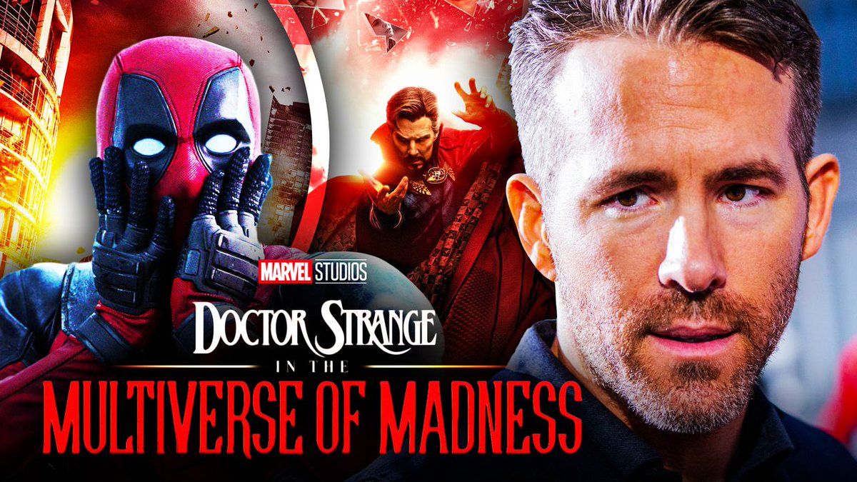 MCU_Direct's tweet photo. Ryan Reynolds has claimed that #Deadpool will NOT appear in DOCTOR STRANGE: #MultiverseOfMadness: “I’m promising, I’m not in the movie…” Full quote: https://t.co/7F6k4gbTvm https://t.co/QwPuNnTOoZ