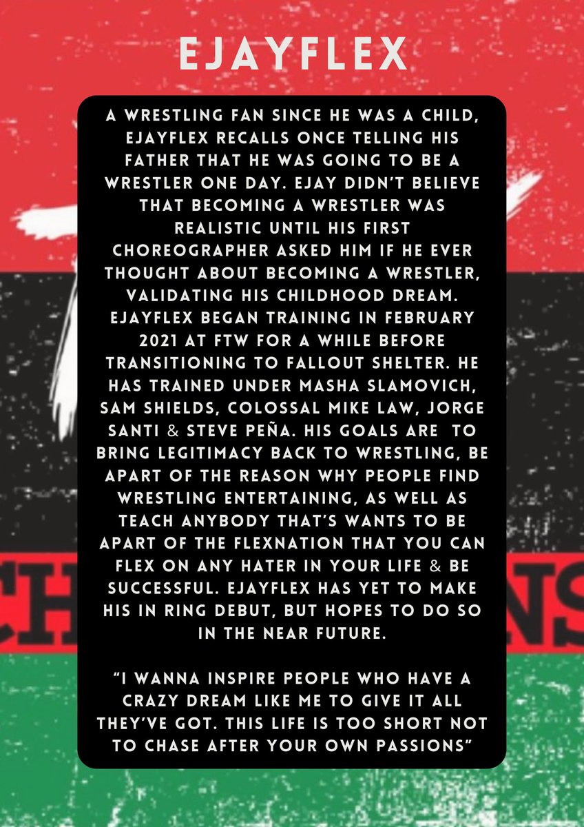 TalkofChamps's tweet photo. #BlackWrestlingHistory. https://t.co/OqTkLQbXk3