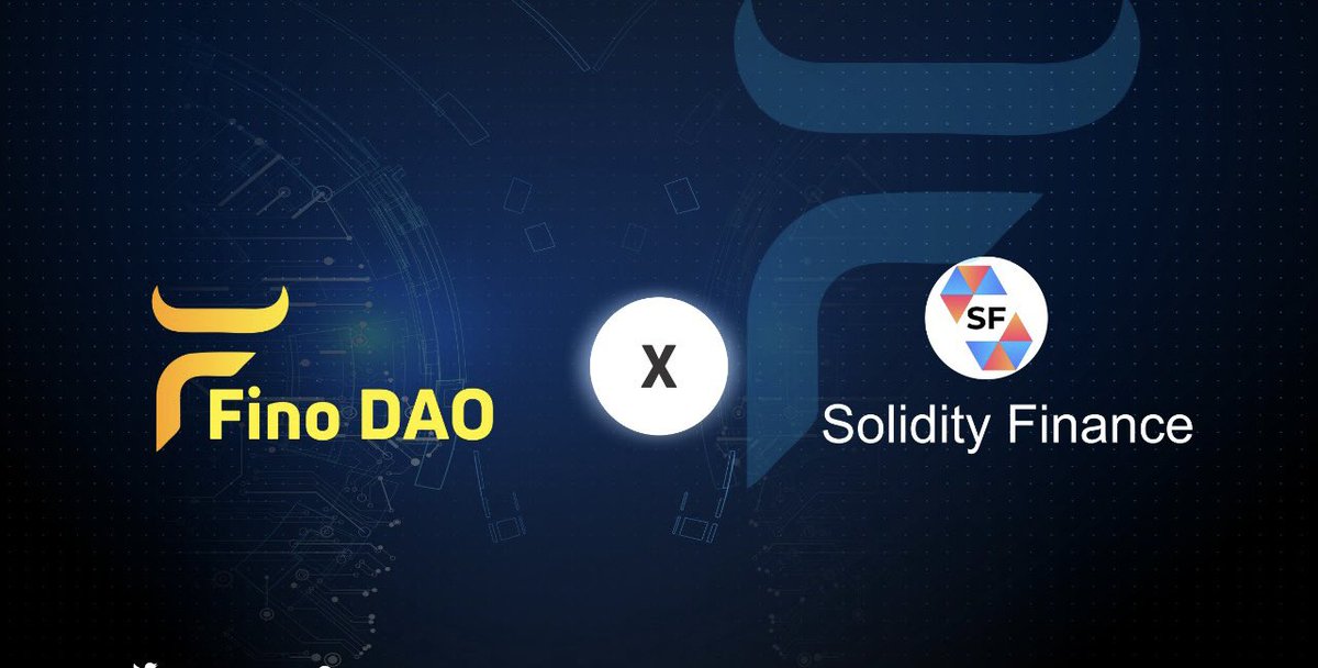 At FINO DAO, security of our users is our utmost priority &amp; we'd like to thank <a href="/SolidityFinance/">SourceHat - Web3 Security</a> for helping us to enhance it 🤝

Hello FINOcians!
Here is our successfully completed #SmartContract audit report👇

solidity.finance/audits/FinoDAO…

#FinoDAO #Fino #defi #DAO #Crypto #Rebase