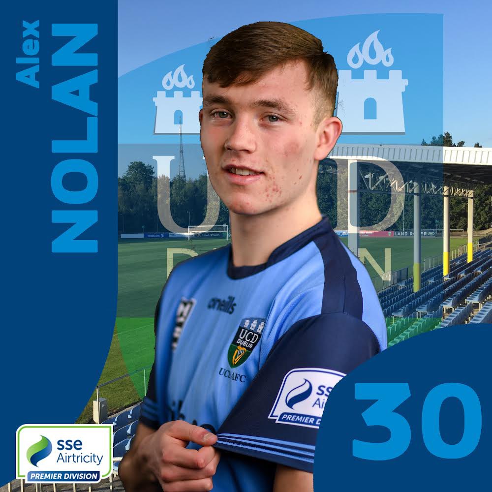 UCDAFC's tweet photo. FORWARDS | Part 2 of our forwards sees new signings Dylan Duffy, Thomas Lonergan and Alex Nolan, along with the promotion of Lennon Gill from our underage set up, adding plenty of attacking talent! #StudentsAreBack #COYBIB π΅β½οΈ https://t.co/TXskSyGFI0
