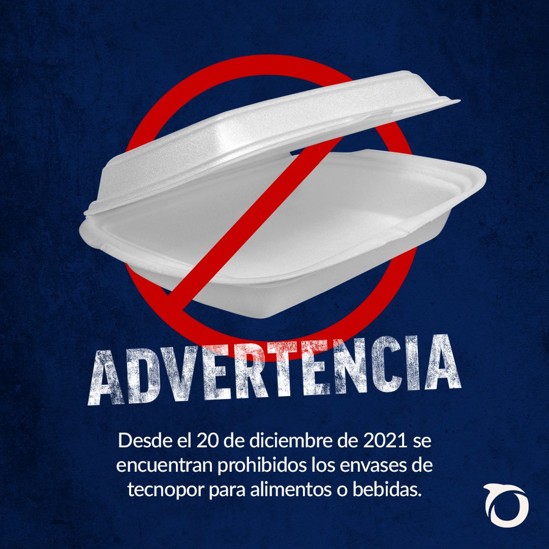 🚫 Tras llegar al mar, el tecnopor demora hasta 500 años en degradarse. Durante ese tiempo contamina los océanos, es consumido por animales marinos, y puede llegar a nuestra mesa como microplástico en los peces que comemos.

👉 Comparte para que más peruanos conozcan la norma.