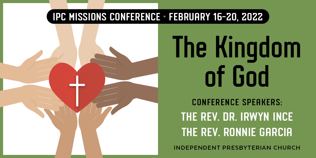 IPCmemphis's tweet photo. IPC's Missions Conference kicks off tonight! Join us at 6:30pm when guest speakers Dr. Irwyn Ince and Ronnie Garcia expound on “The Kingdom of God.” Dinner 5:30pm. Details at https://t.co/LJTYrwIJEL https://t.co/mb0NyHtR5u