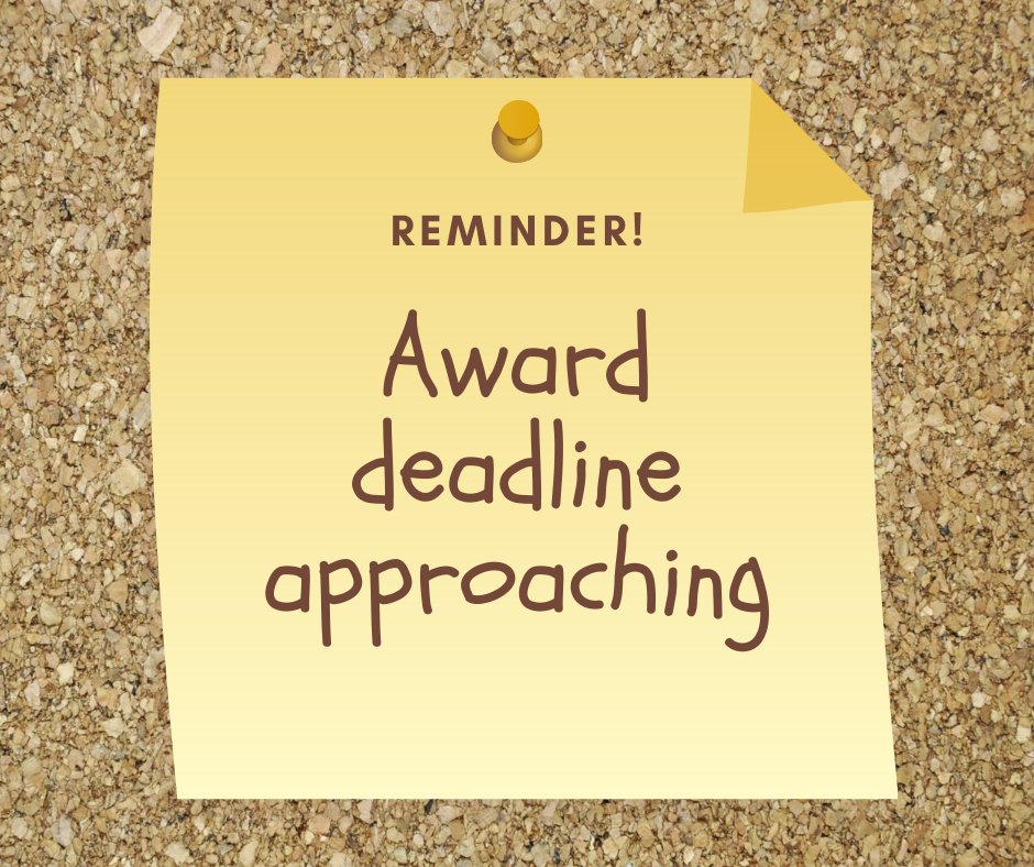 AWARD DEADLINE: The Chairman's Award deadline is tomorrow, February 17th at 3:00pm ET. Be sure to get those submissions in! To learn more, and for instructions on how to submit, visit: hubs.ly/Q014g_wl0