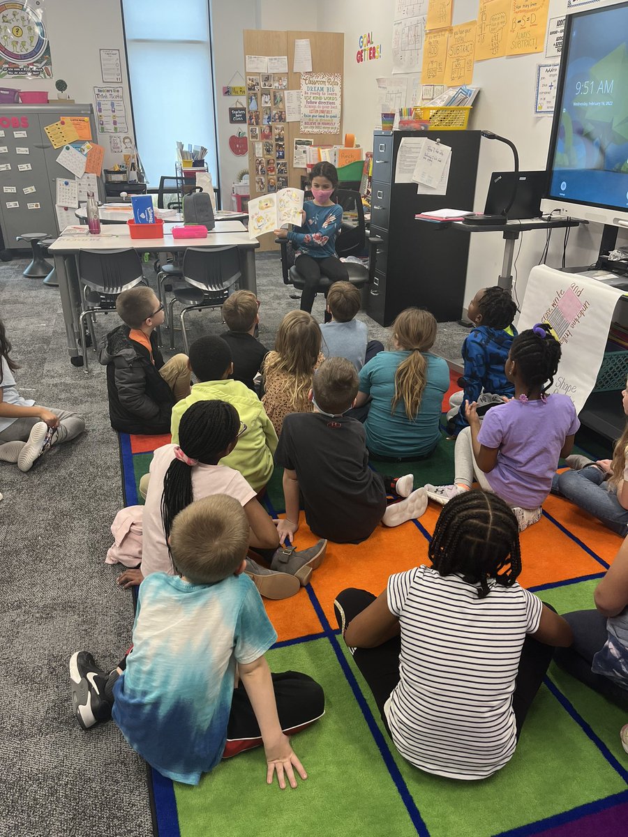 Our star of the week is sharing her favorite story, Read to Tiger, with us! #WWEmpowers #MelissaISD