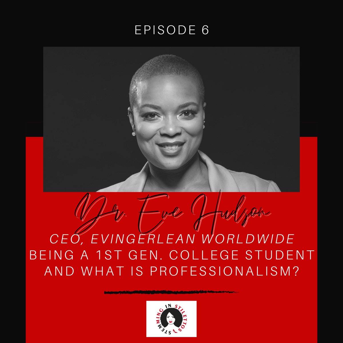 DrToshia11's tweet photo. Did you missed this episode yesterday with Dr. Eve Hudson?
You can still check it out
Visit https://t.co/S9GCKcejHs
Available on all major podcast platforms
#wocinstem #blackinstem #NerdySTEMQueen #stempodcast #stempod #womenpod #blackwomanpod #stemminginstilettos #bhfyp #fyp https://t.co/fOkL43f08p
