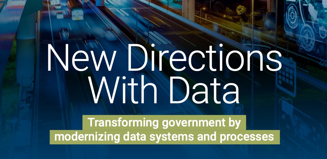 Explore the benefits of modernizing data systems and discover strategies to ensure government leaders maximize their investments in data to achieve their policy goals in this paper:

bit.ly/3LDNCSe <a href="/govtechnews/">govtechnews</a>