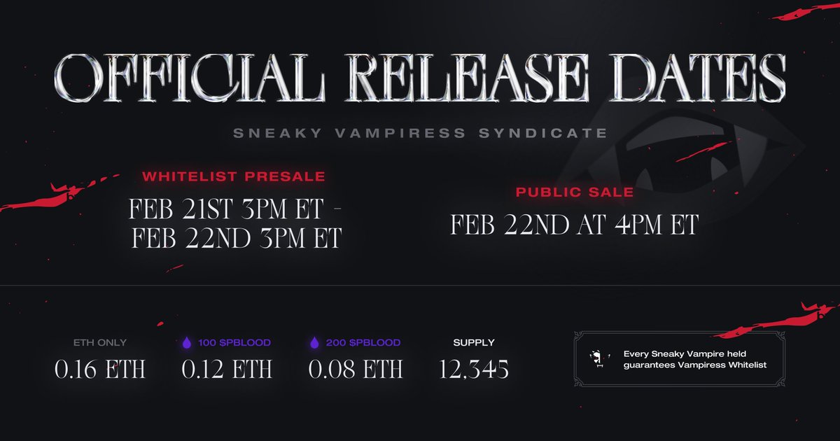 Sneaky Vampire Syndicate tweet media