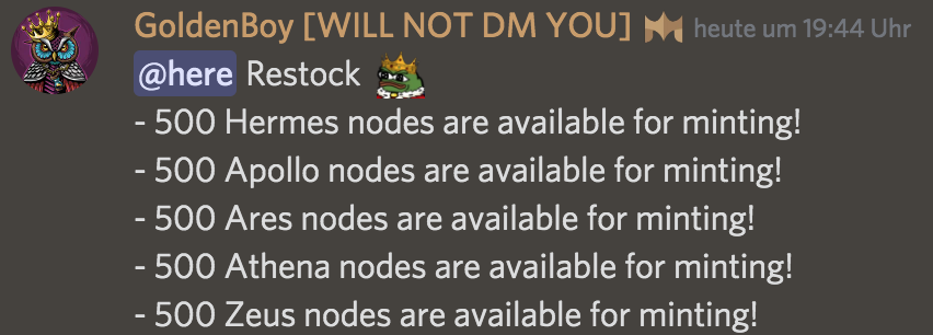 MidasMomentum's tweet image. #THRONE Node stock replenished 🤑
👉 app.midasdao.org
#MidasDAO $CROWN #AVAX $STRONG $UNIV #NodeLife