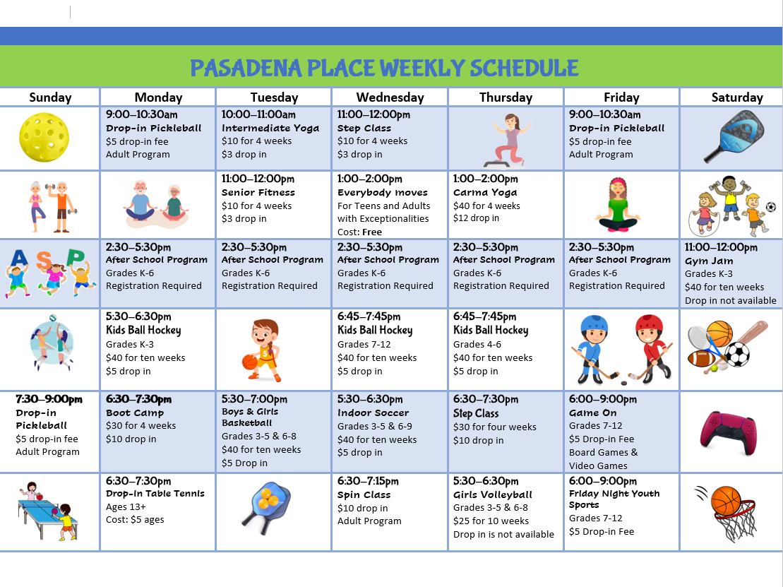 PasadenaPlace's tweet image. Check out our updated weekly calendar