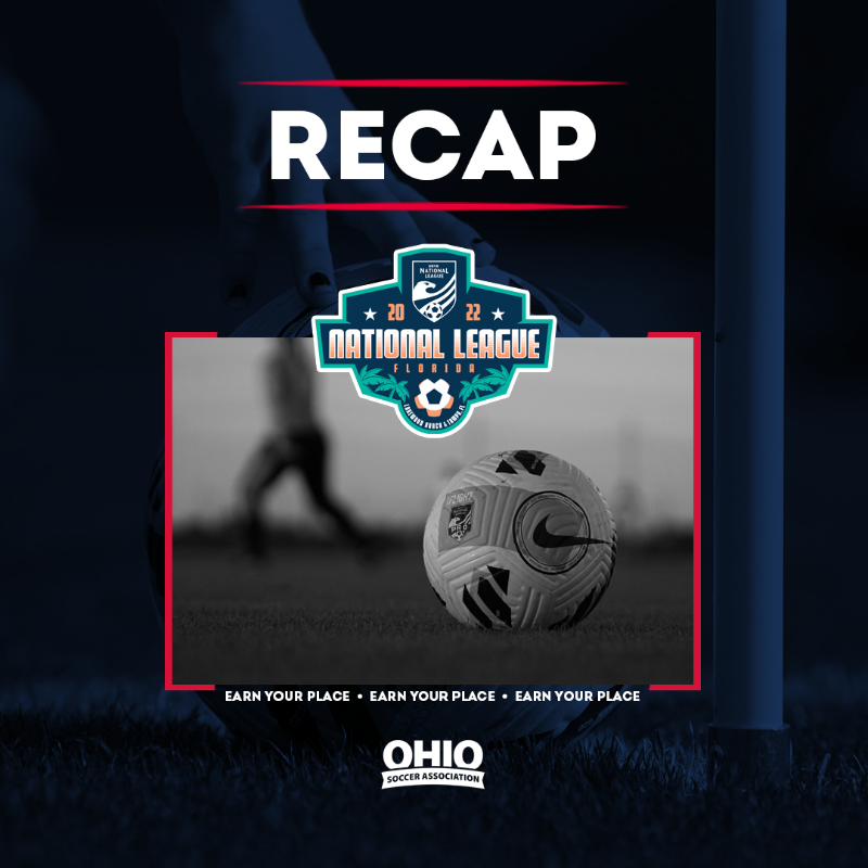 theohiosoccer's tweet photo. The most recent round of @NationalLeague P.R.O. matches saw two more teams from Ohio - @cincyunited 04B Gold &amp; the first ever team from @OhioGalaxies: 03B Elite - qualify for the 𝗡𝗮𝘁𝗶𝗼𝗻𝗮𝗹 𝗖𝗵𝗮𝗺𝗽𝗶𝗼𝗻𝘀𝗵𝗶𝗽𝘀.

#EarnYourPlace | #AStateUnited | #ROADtoDISNEY
