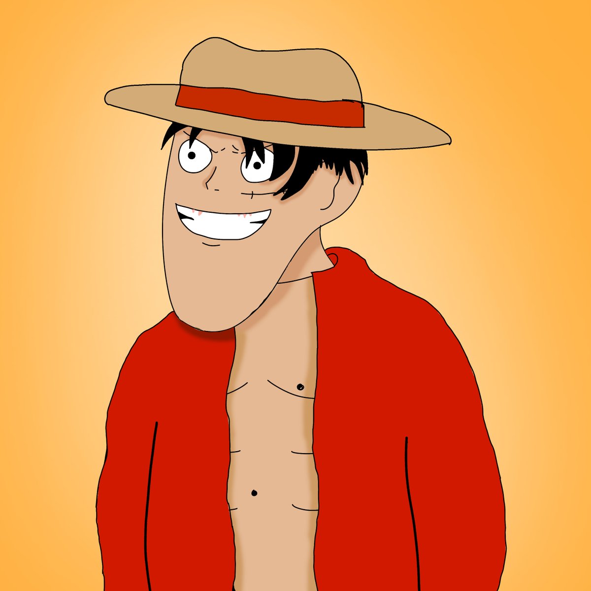#39 Fat Dwarf, Luffy from One Piece