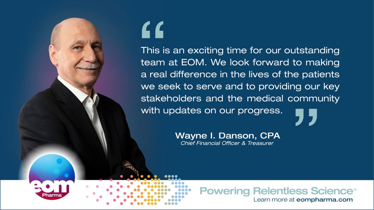 EOM Pharmaceuticals tweet media