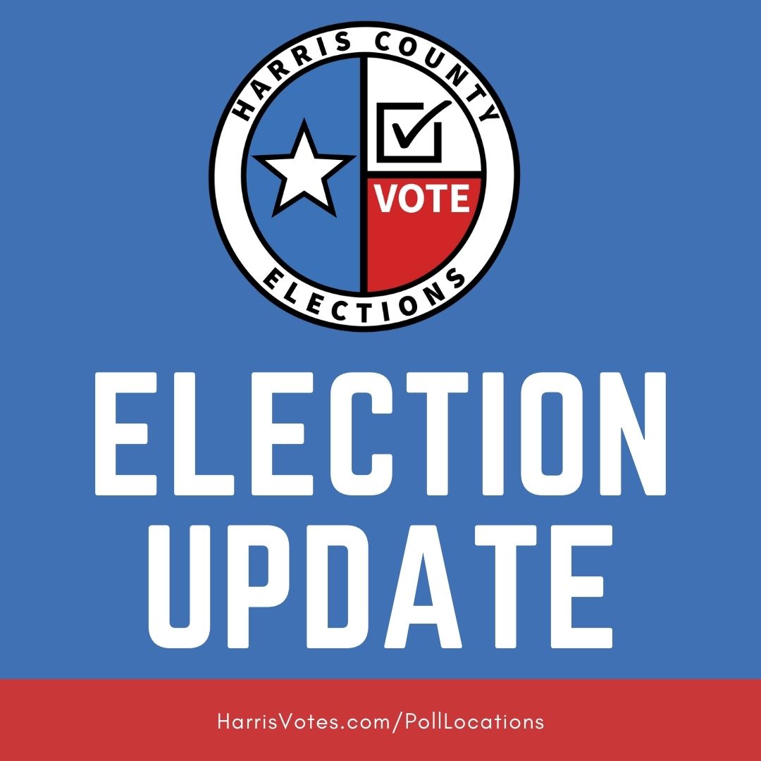 HarrisVotes's tweet image. ☑️ 2:15 PM UPDATE
Over 7,500 Harris County Voters have cast a ballot on Wednesday in the #MarchPrimary. 
🕖 Polls will close at 7 PM. 
📍 Find a polling location at harrisvotes.com/PollLocations
#YourVoteYourVoice #HarrisVotes