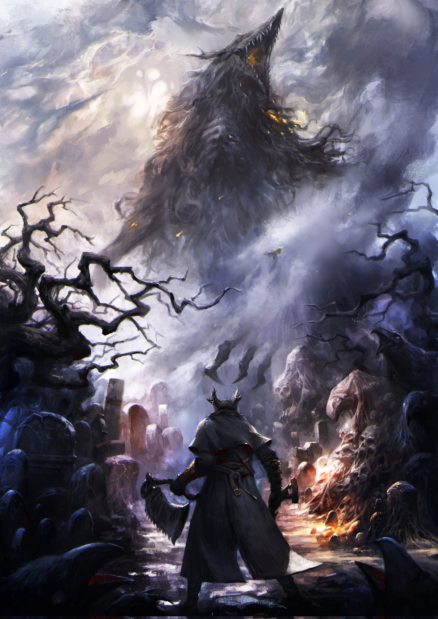 THE ART OF VIDEO GAMES on Twitter  Bloodborne, Bloodborne art, Dark souls