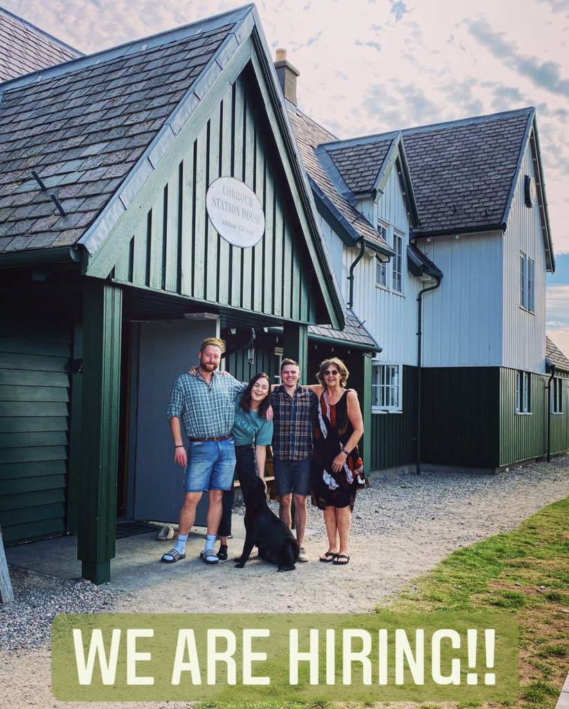 WE ARE HIRING!! 
Looking for a few new members to add to our team! 
If you’re interested in a position please send your cv with a brief covering letter to stationhouse@corrour.co.uk 
Couples welcome to apply also! 
Hospitality experience preferred ☕️☺️ #job #scottishjob #cafejob