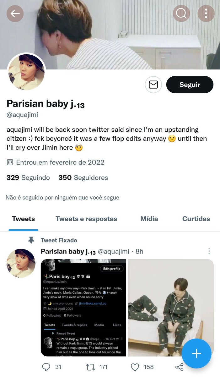 🚨: Seu perfil antigo foi suspenso e agora atua em uma nova conta, frequentemente colocamos para denúncia por atacar o 🐱 e os demais membros não se importando em atrair hate ao 🐥 além de fazer parte de um grupo que atrai hate a ele. Por favor, denuncie!

x.com/aquajimi?t=Ldx…