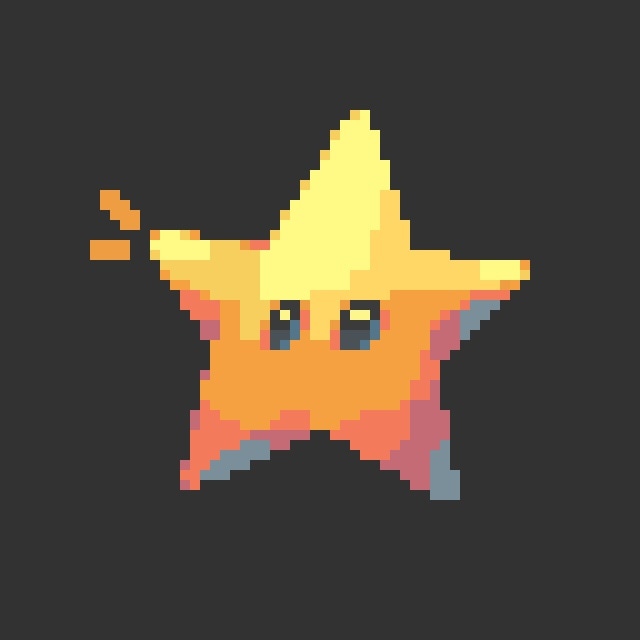 Mario Star ~repost~
#pixelart