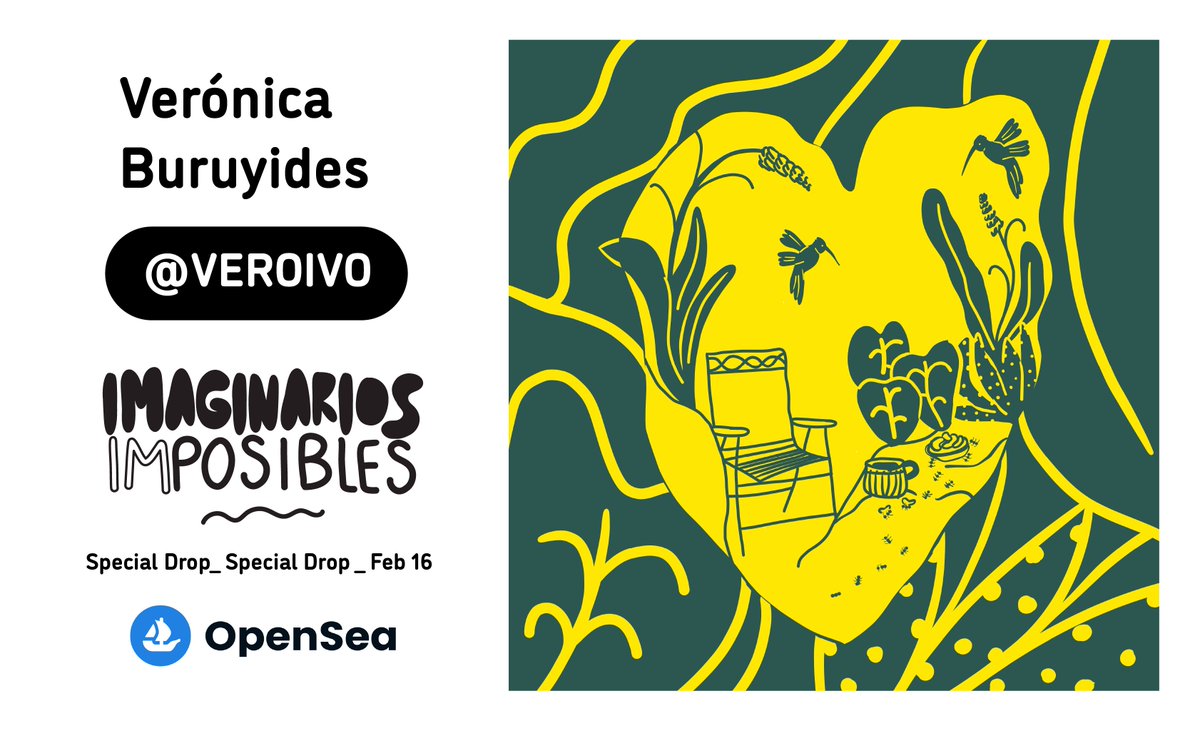 Special Drop ♡ Recuerdo... Memory ...
✸Part of a Consecutive experimental narrative✸ #nftart #nftcollector #nftcommunity #imaginarioPosibles

opensea.io/assets/0x495f9…