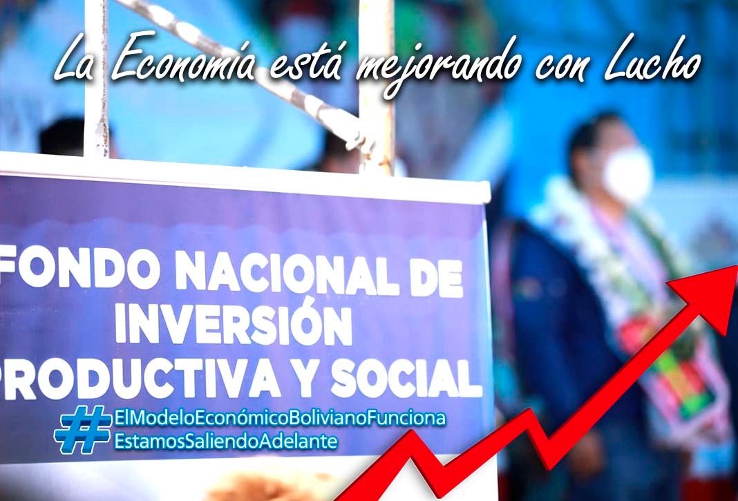 BoliviaAvanza_'s tweet photo. Gracias muchas gracias Luchito que todo lo que se venga de aquí en adelante solo sean buenas decisiones por el bien de nuestra querida Bolivia #ElModeloEconomicoBolivianoFunciona
#EstamosSaliendoAdelante https://t.co/ucBZdUzDmG