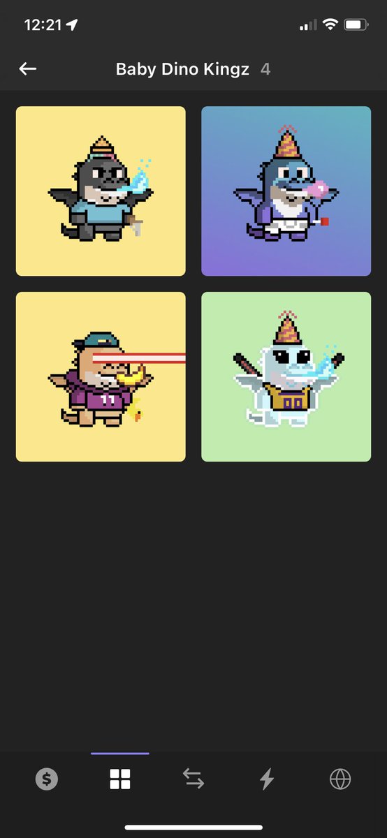 KevinDevelopin's tweet photo. @UnknownTraderUT Baby Dinos from @DinoKingzNFT https://t.co/txBw4UP5wO