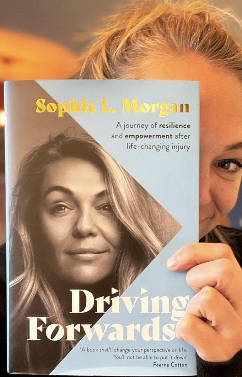 gillybethstern's tweet photo. Sophie is a molten, golden, gorgeous woman and it’s made me so emotional seeing her holding final copies of her book @sophmorgTV @Nelle_Andrew #DrivingForwards @loosewomen https://t.co/qWu8DaBY7O