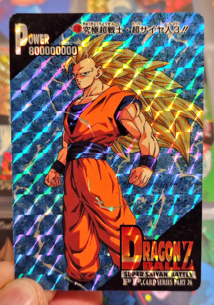 Carte Dragon Ball Z - Goku Super Saiyan 3