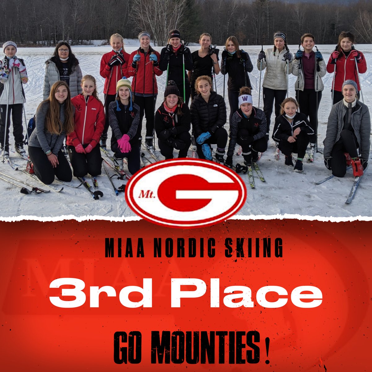 Mount Greylock Girls Nordic Team earns 3rd Place Finish at <a href="/MIAA033/">MIAA</a> State Championship!