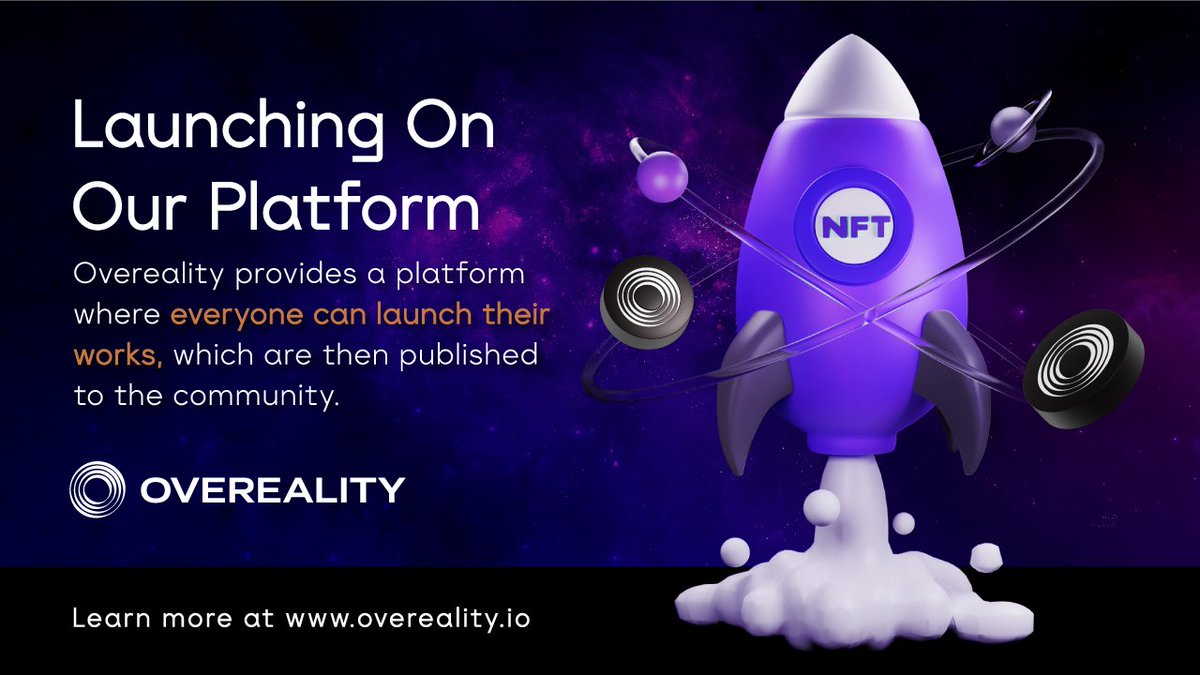 🙌 Grow your brand
👥 Expand your community
🎁 Rewards for everyone

🤝 #Overeality is a home for you to kickstart your community. This is a blockchain made for people to network together 👋

🌎overeality.io
💬t.me/overeality
🎮discord.gg/overeality