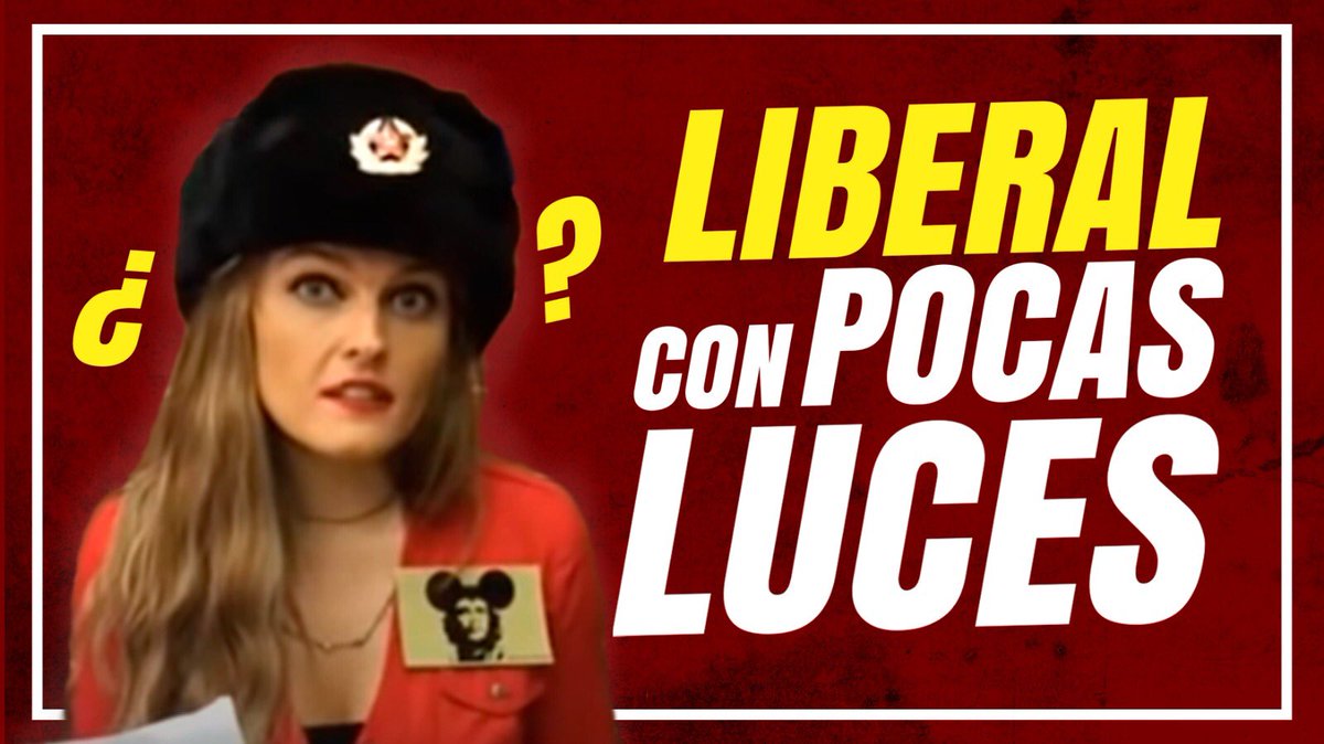 Nuevo vídeo para Formación Comunista contestando a Gloria Álvarez: ¿Por qué los millenials son socialistas? 👉🏽 youtu.be/K_r45At9FI0