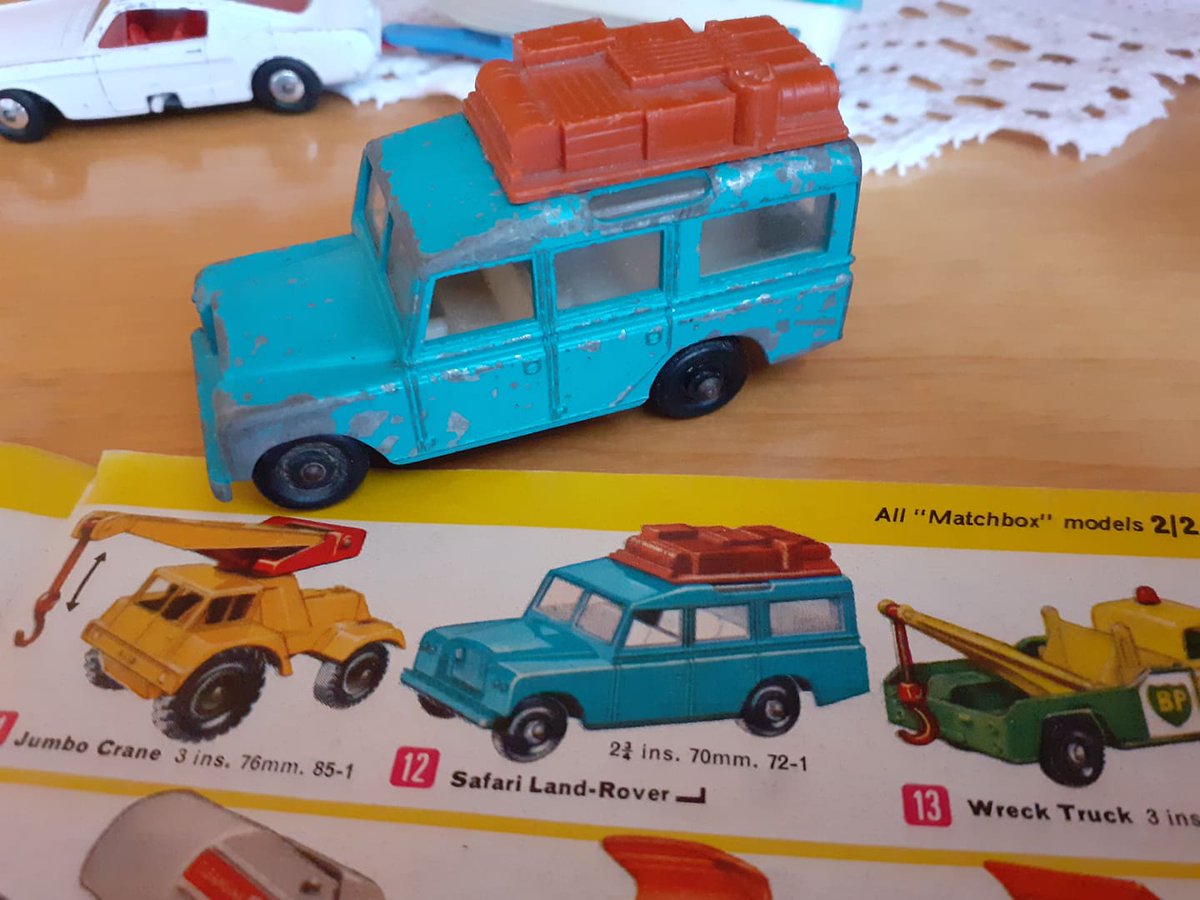 FJansky's tweet photo. #matchbox Land Rover safari #landrover #safari #diecast #matchboxregularwheels #lesneymatchbox #landroversafari @LandRover @LandyUnlimited @ClassicMatchbox @DiecastAddicts @WeLoveDiecast https://t.co/5K0KrnMHta