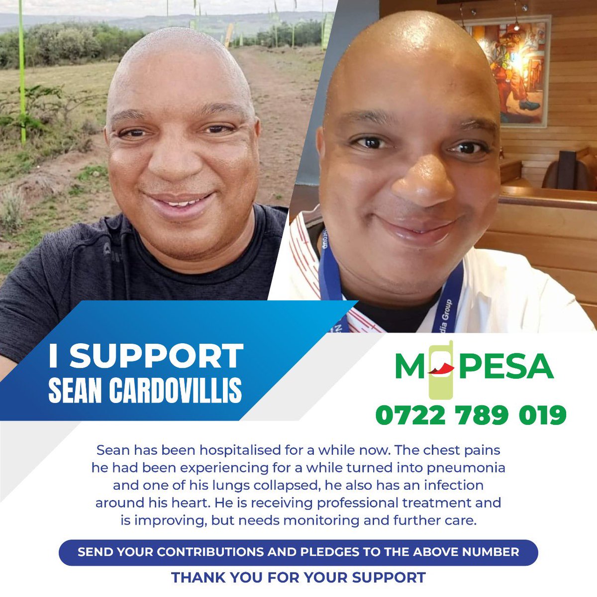 MikeOkinyi's tweet photo. He is one of us....kindly lets join in and support  🙏🏾🙏🏾 https://t.co/Npu5ks2CKg