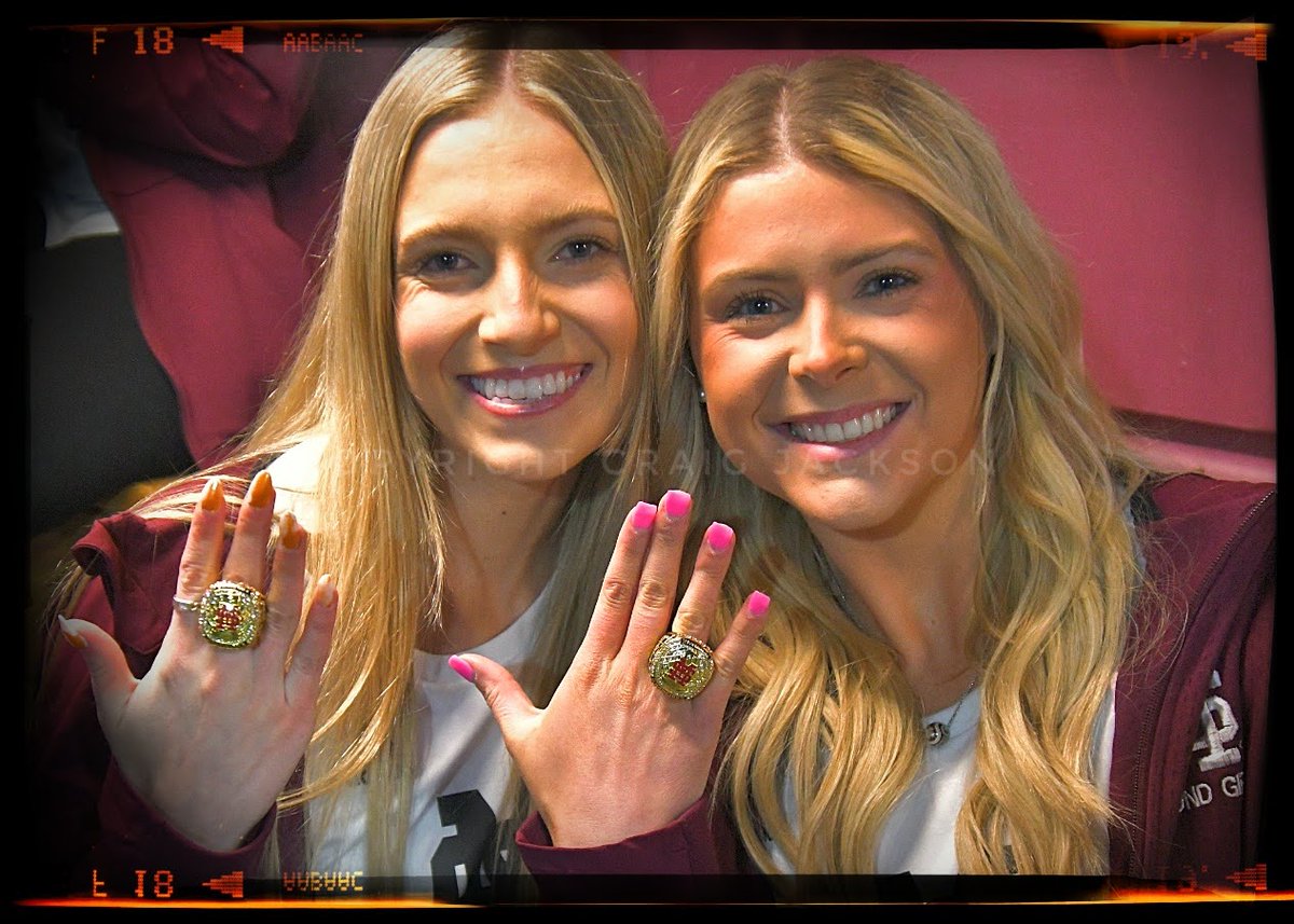 leftfieldlounge's tweet image. Some folks say a diamond is a girls best friend, but a @HailStateBB #NationalChampioship ring is an @MSUDiamondGirls best friend, right McKinna and Cat? #BlingBlingBling