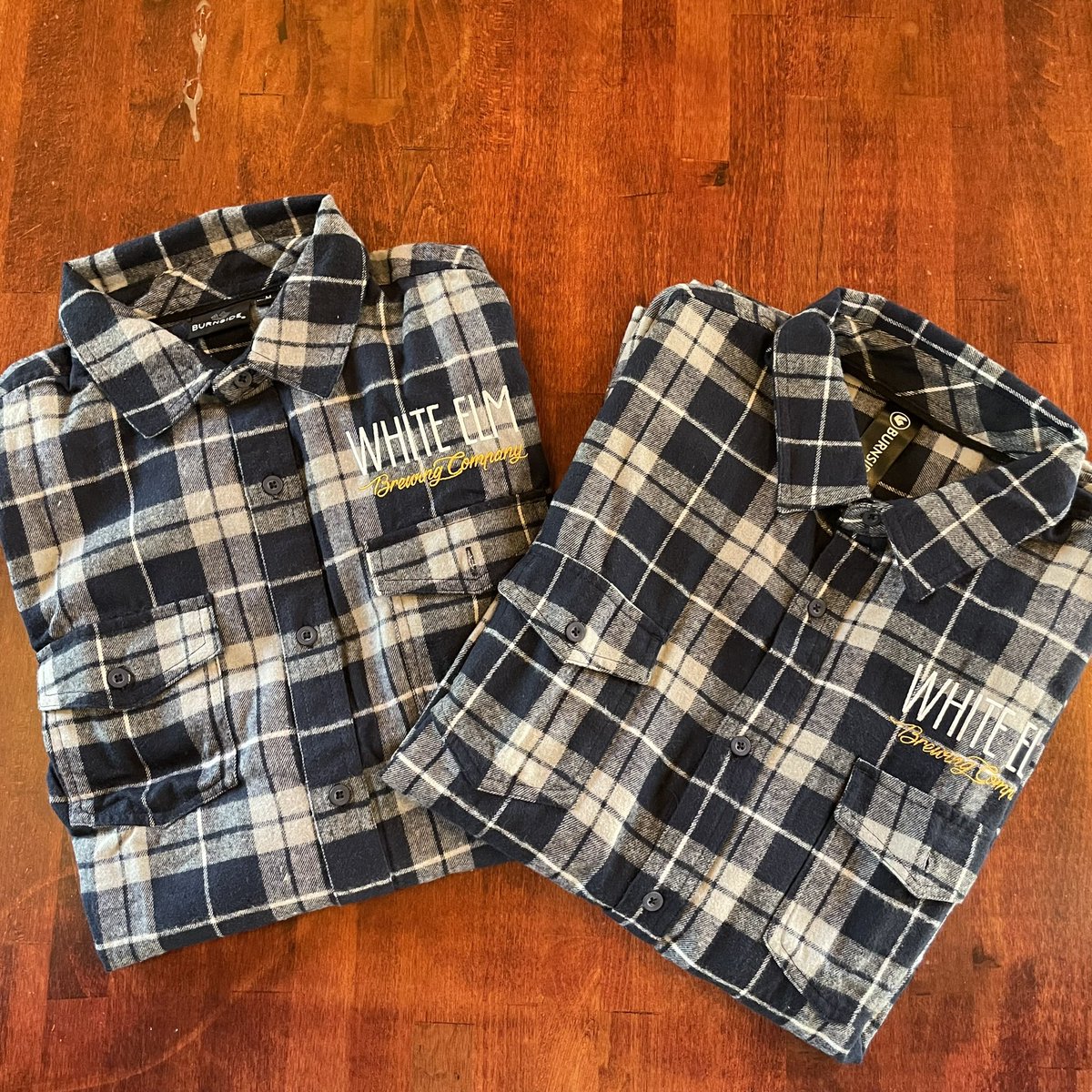 Mothership Exclusive Merch Release!🥳

W|E have a very limited Blue/Gray Flannel being released today at the Van Dorn location! You can order online for pick up or stop in to pick one up. 🤗

We have sizes from small to 2X. The flannels run a little small so keep that in mind. 🍻