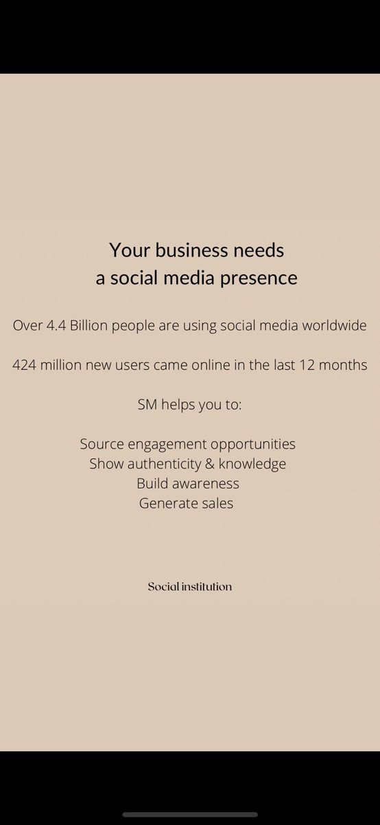 Every business needs to utilise social media channels