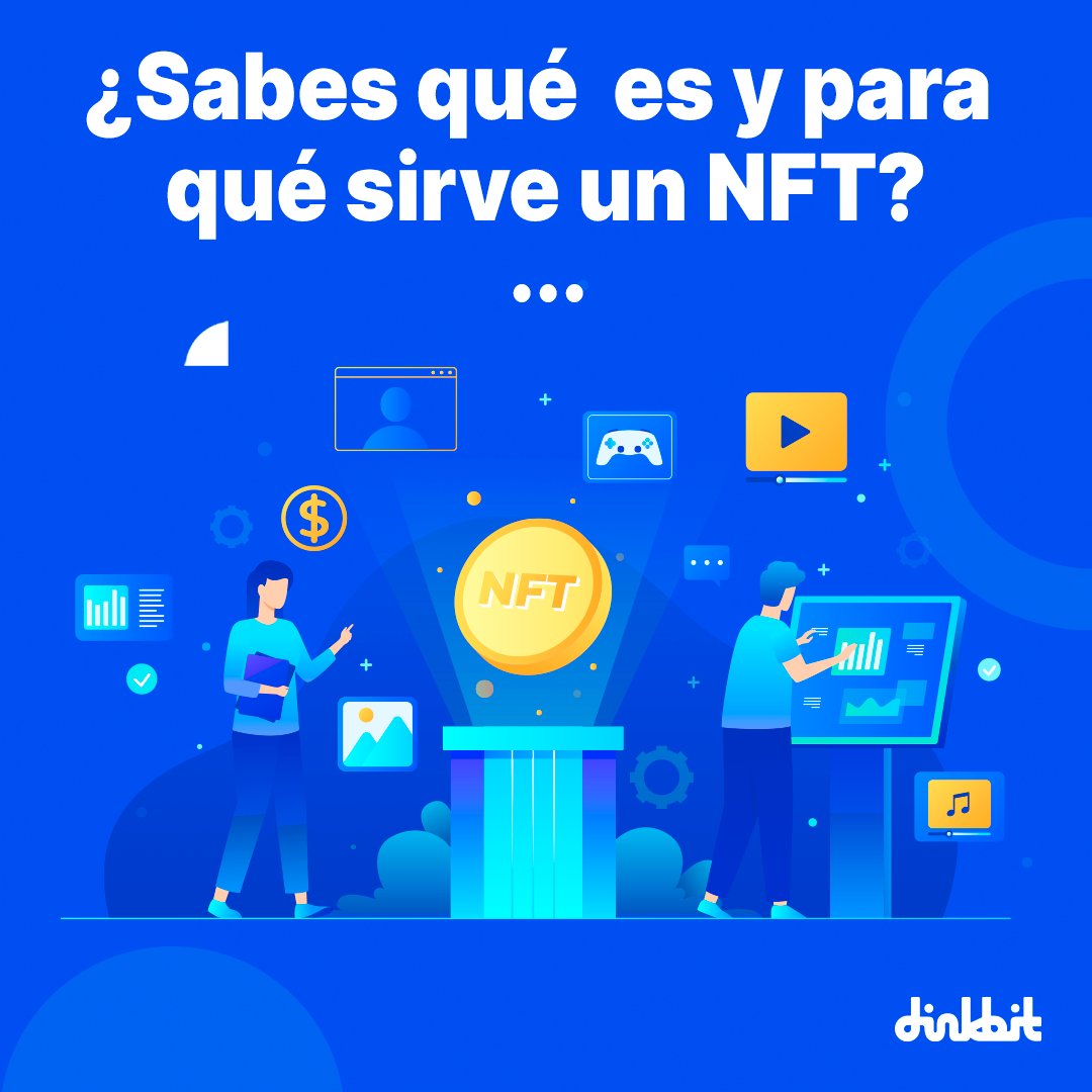 dinkbit's tweet image. ¡Que alguien me explique!
¿Sabes qué son los NTF?
NFT significan Non -Fungible Token, son activos únicos que no se pueden modificar ni intercambiar. Es el certificado que se le da a una imagen, un video, un audio para validar su autenticidad. 
#NFT #Tendencias #único