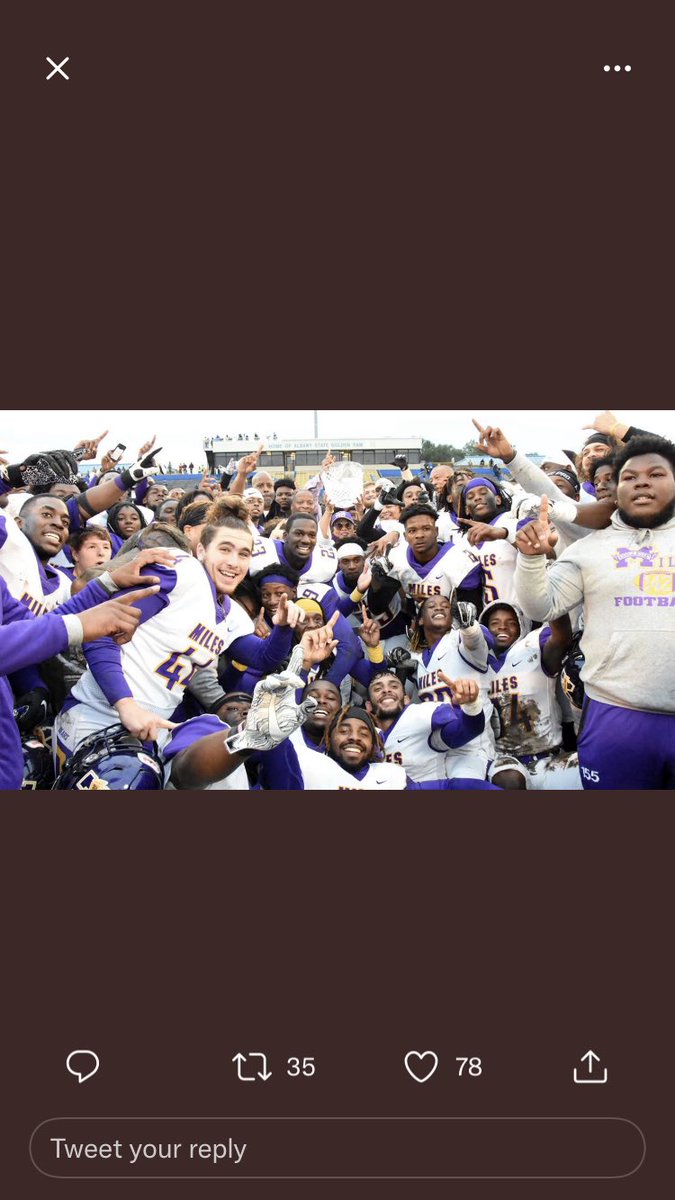 Jordanpearson24's tweet photo. I am Beyond Blessed To Receive An Offer From Miles College @miles_football @CoachHouston @CoachBivensSr @AL6AFootball @redhog29 @ https://t.co/NbXA690jRO