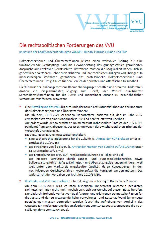 VVUeV's tweet image. Wie steht's? Vor einem guten Jahr wollten @fdpbt+@GrueneBundestag die Aufhebung von § 14 #JVEG und die Indexierung von Rechtsanwalts-, Sachverständigen-, #Dolmetscher- und #Übersetzer-vergütung. Bleibt's dabei?
@sonjaeichwede @KatrinHelling @Helge_Limburg 
#inflation #xl8 #1nt