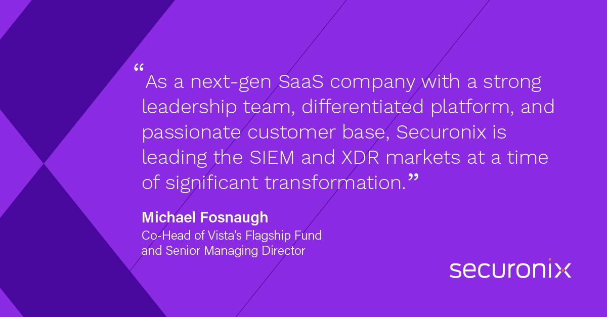 baymathias93's tweet photo. @Securonix has received $1 billion+ growth investment led by Vista Equity Partners. This investment gives Securonix the capital and expertise to continue its hypergrowth trajectory while meeting record customer demand.

#CyberSecurity #CloudSecurity https://t.co/U564ex2Lg0 https://t.co/IZ00ZtgyKN