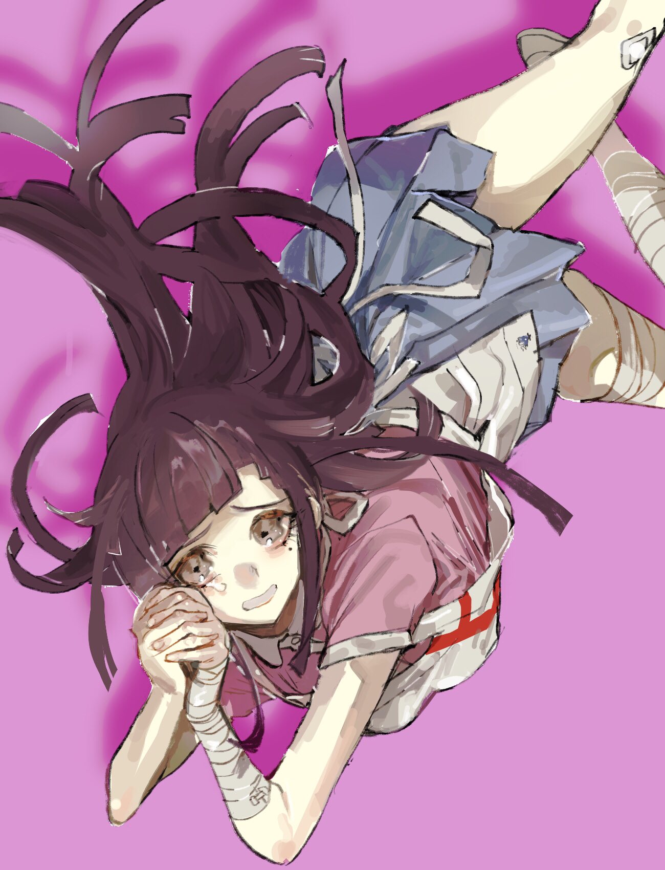 ダンガンロンパ　罪木　おしおき　ポストカード ポストカード(キャラクター) 罪木蜜柑 ポストカード 「ダンガン