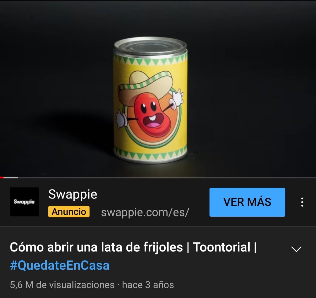 Hassi_0_0's tweet photo. Siempre intento ir a dormir pronto, pero no se como acabo en YouTube a las 3AM viendo tutoriales de cómo abrir una lata de frijoles😬😅 https://t.co/T2Hqh0S5T2