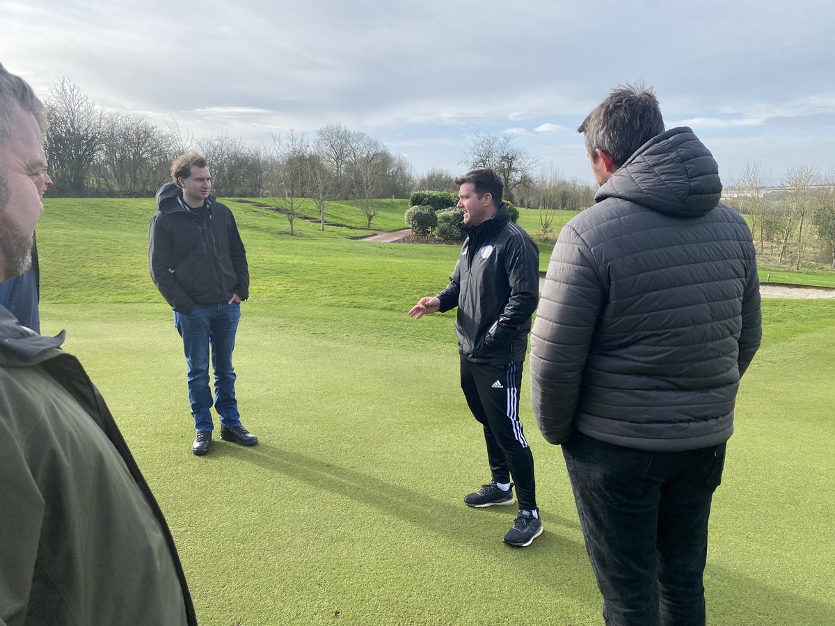 makemcraig's tweet photo. Top day out with the lads at @LCFC_SportsTurf, loads of ideas to take back home. Thanks to @johnledwidge for his hospitality, time and tour. Big thanks to the team at @TurfBusiness for arranging the visit. @Punchard82 @jacktucker999 @bet81fred @joshuapavey1 https://t.co/wZheodCurm