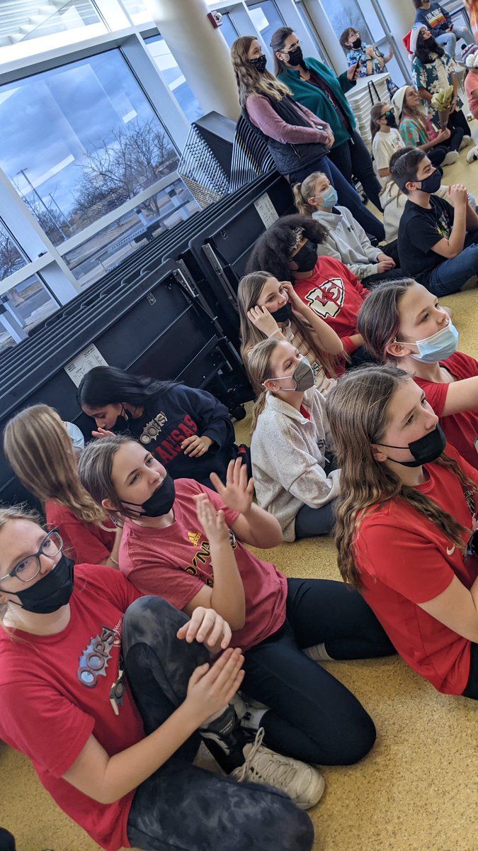 mrskatsbulas's tweet photo. What a great start to our 6th grade Olympics! My country already won a silver metal! @laurie_heisel @TheCreekMCMS #232connect https://t.co/PcNBK7NgfJ