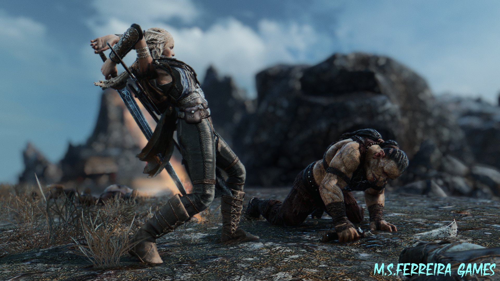 M.S.Ferreira Games on X: It's the end?: Middle-Earth: Shadow of Mordor  with ReShade of the game The Witcher 3 Modified.   / X